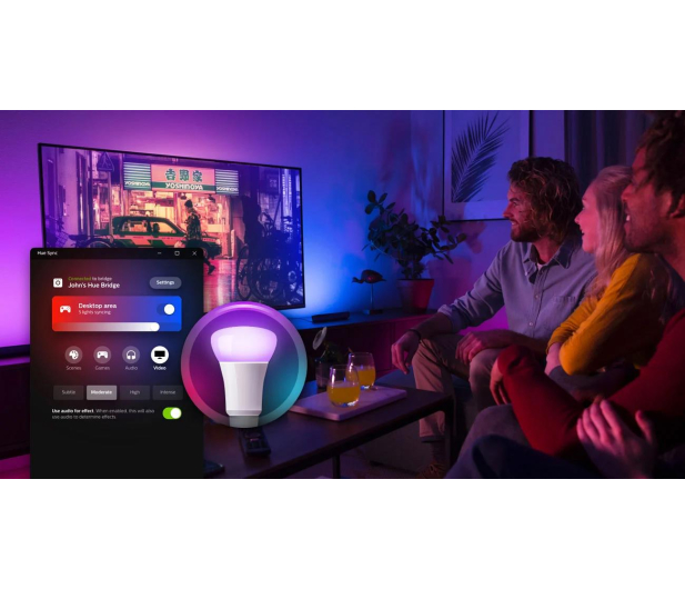 Philips Hue White and color ambiance Lampa Play (biała) x2 8718696170793 - 534977 - zdjęcie 8